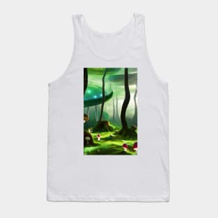 Divine Fungi - Mushroom Series 009 Tank Top